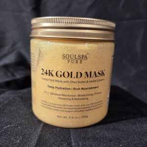 24K Gold Mask – Hydrating Gold Face Mask (Gold)